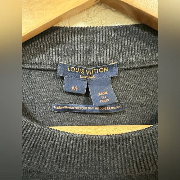 Louis Vuitton Charcoal Crewneck Sweater - Picture 3 of 6